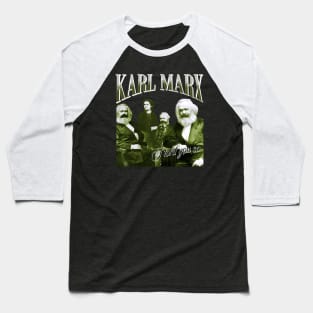 Karl Marx - I told you so Baseball T-Shirt